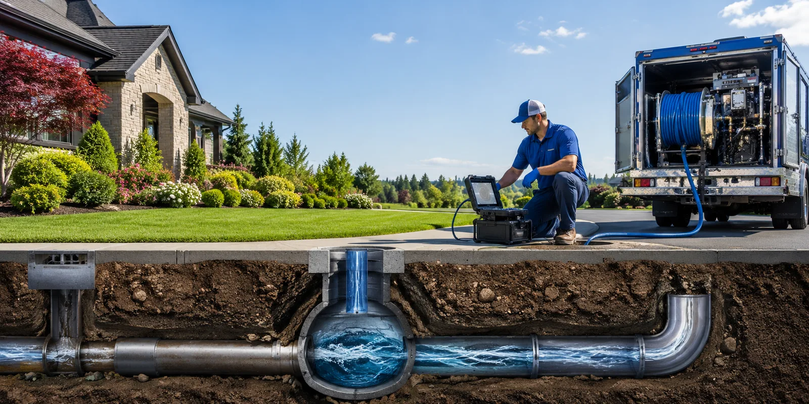 Drainage restoration information for Denmark, TN